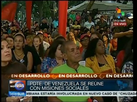 Instalan bases de misiones socialistas en Caracas