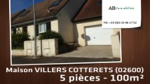A vendre - maison - VILLERS COTTERETS (02600) - 5 pièces - 100m²
