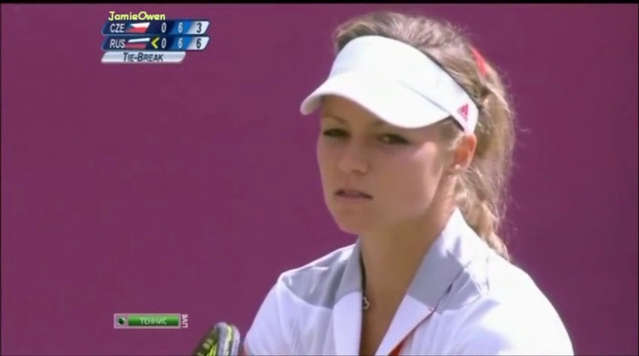 Maria Kirilenko vs Petra Kvitova 2012 London QF Highlights