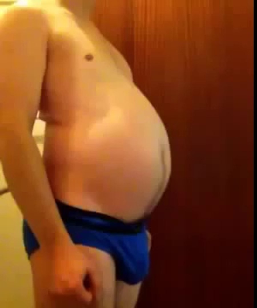 Male Belly Stuffing
