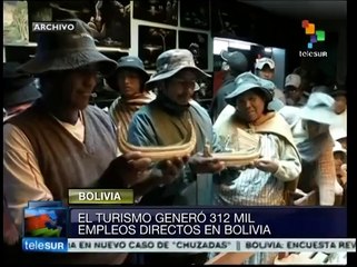 Turismo generó miles de empleos en Bolivia durante 2013
