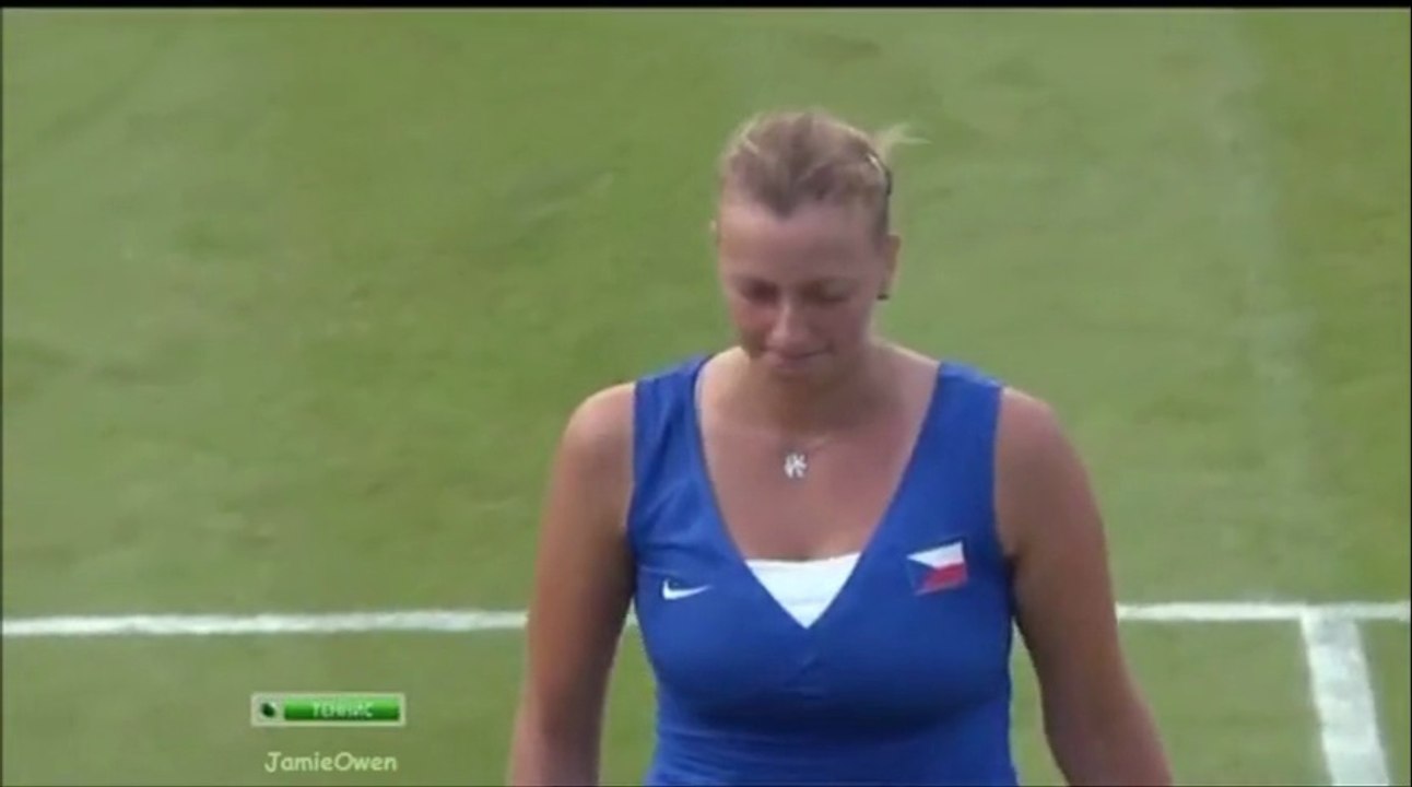 Petra Kvitova vs Shuai Peng 2012 London R2 Highlights