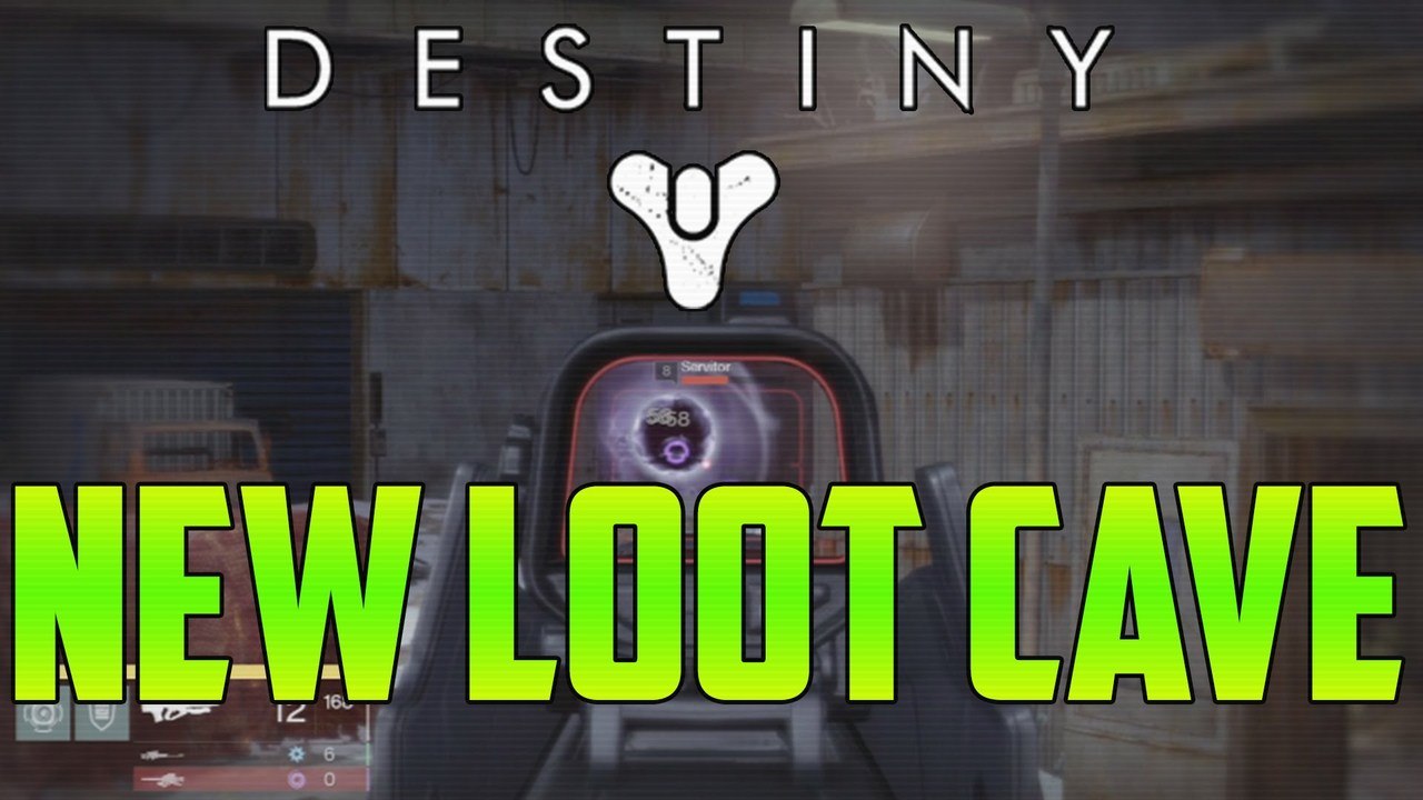 Destiny - New Loot Cave Spot "Red Box" Tutorial (New Fastest Engram Farming)