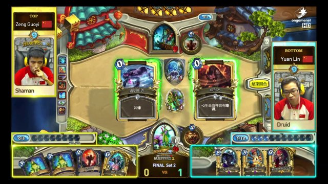 [VOD] OGN HEARTHSTONE KR-CN MASTERS 2014 Season2 「Final」- 1