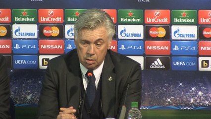 Groupe B - Ancelotti : "Une très bonne réaction"