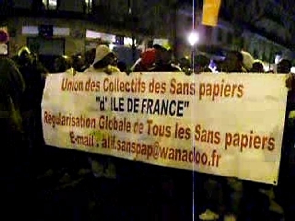 Manifestation contre la Françafrique