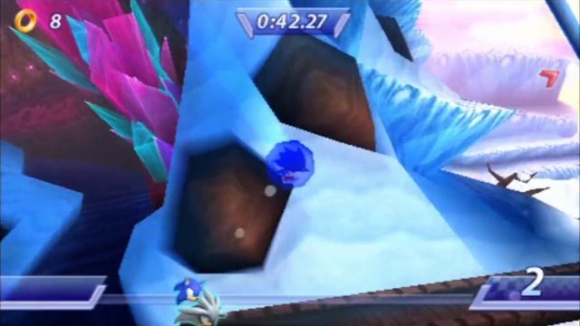 Sonic Rivals - Sonic : Zone Crystal Mountain Acte 2