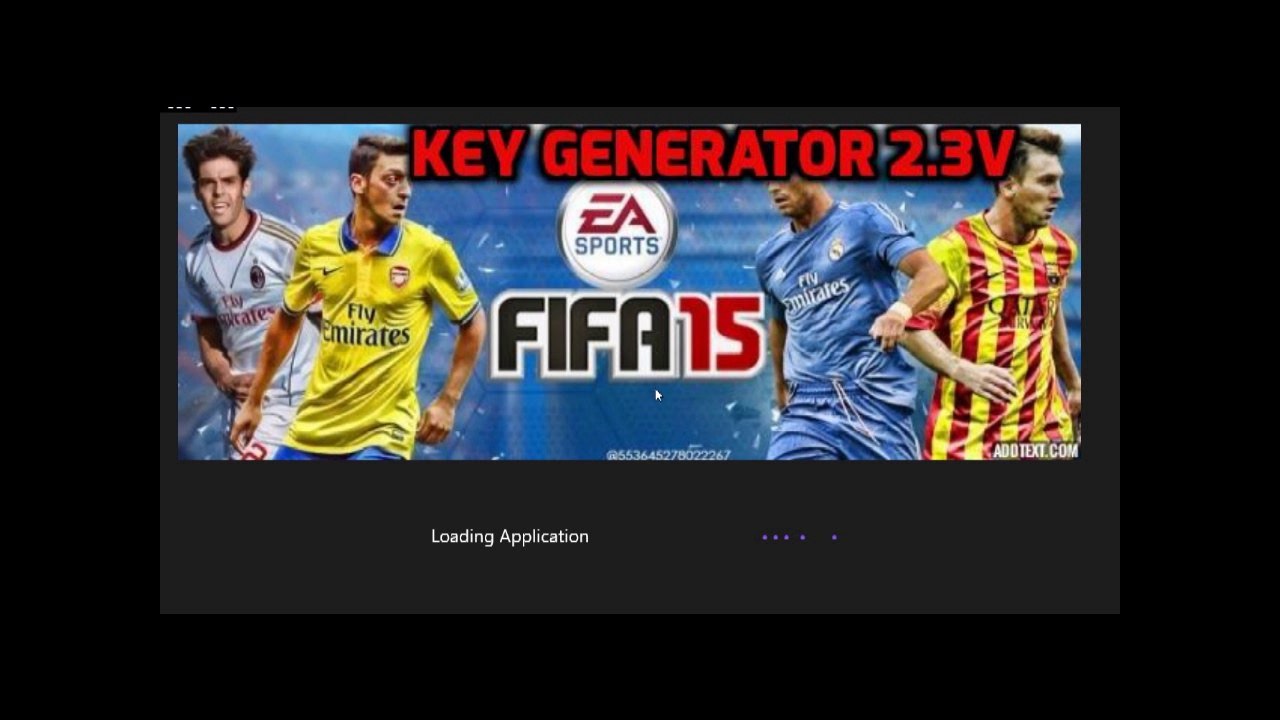 FIFA15 Key Gen