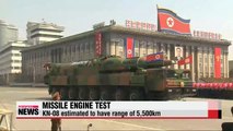 Pyongyang conducts new engine test for KN-08 ICBM 38 North