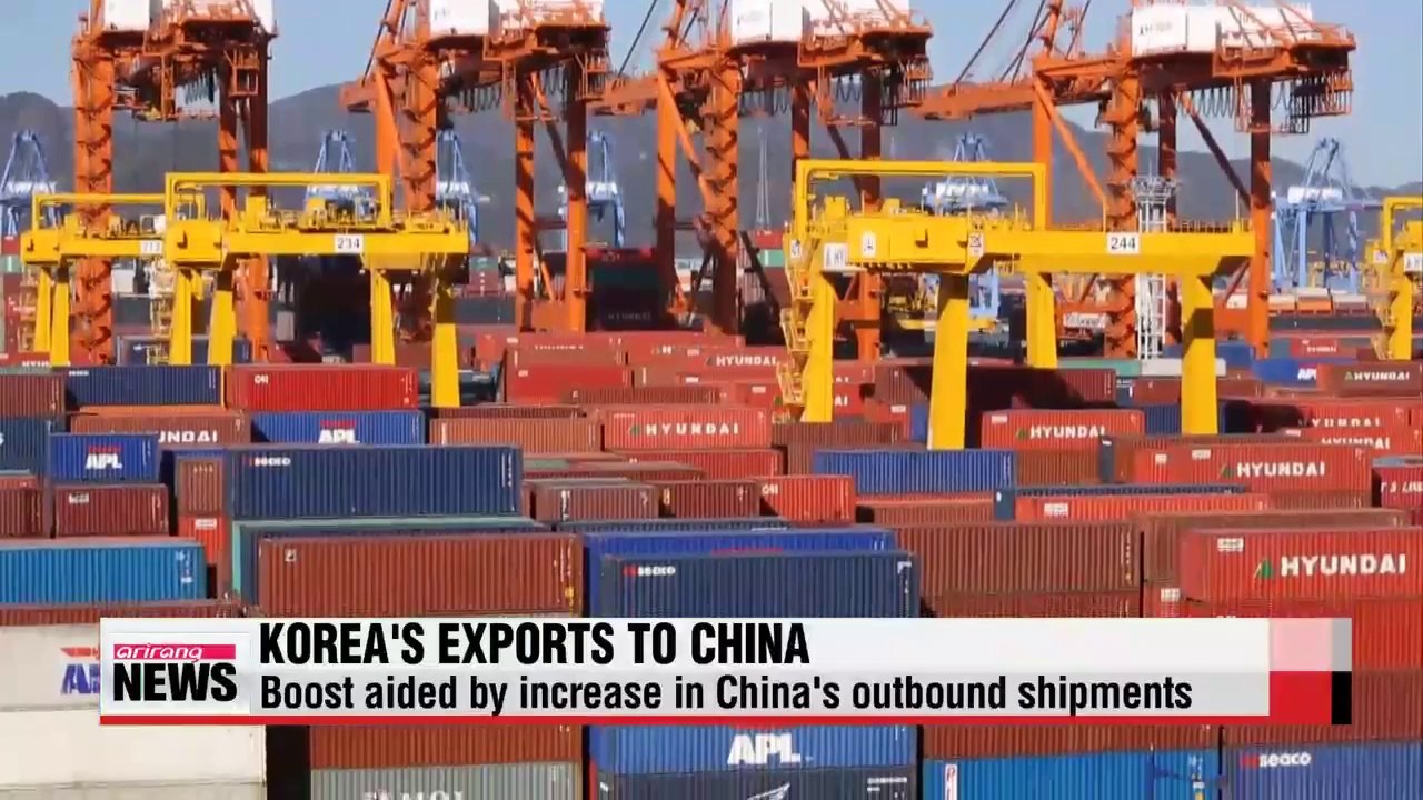 Korea's exports to China rebound, raising speculation of ending previous slump