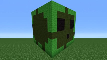 Minecraft Tutorial: How To Make A Slime Statue