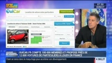 Rentabiliser sa voiture grâce à la plateforme d'autopartage Ouicar: Marc Simoncini - 02/10