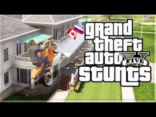 GTA 5 : Cascades de Fou en moto ! Episode 6