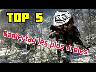 Top 5 Des Gamertag les plus drôles du Xbox Live