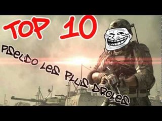 TOP 10 des pseudos les plus drôles du XBOX LIVE !