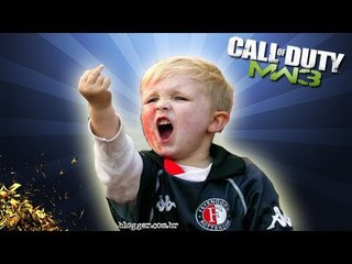 Un gamin qui rage sur Call Of Duty MW3