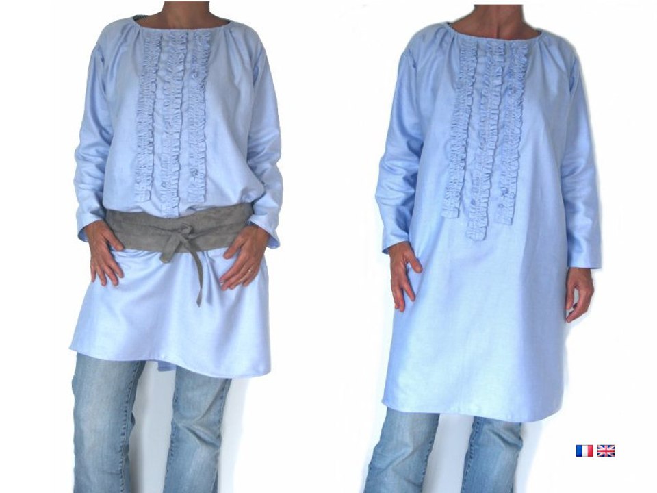 cours de couture - Comment coudre une ceinture nouée - tuto de couture