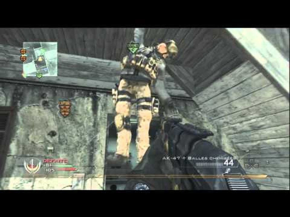 PCC | BUG | L'homme qui tombe du toit ! Ou pas | Call of duty Mw2