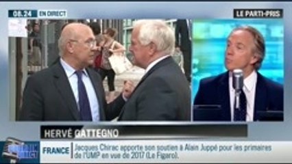 Le parti pris d'Hervé Gattegno: "L'économie selon Michel Sapin, plus personne n'y croit !" - 02/10