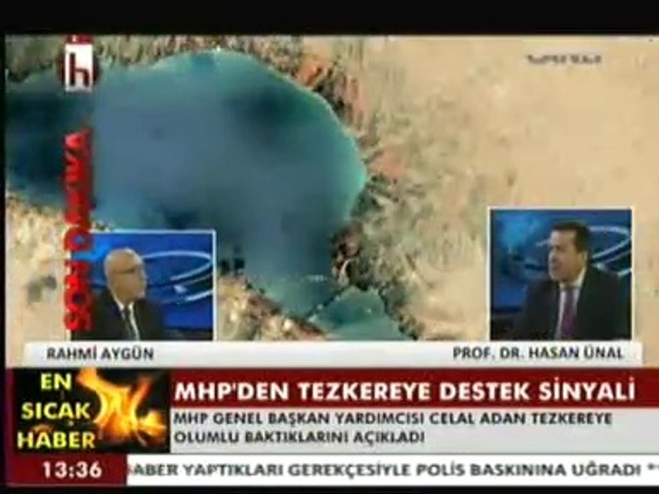 IRAK VE SURİYE TEZKERELERİ KONUK : ATILIM ÜNİVERSİTESİNDEN PROF.DR. HASAN ÜNAL, TELEFON BAĞLANTISI : ARAŞTIRMACI YAZAR EROL MÜTERCİMLER, TELEFON BAĞLANTISI : YURT PARTİSİ GENEL BAŞKANI SADETTİN TANTAN_1