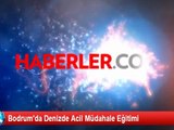 Bodrum'da Denizde Acil Müdahale Eğitimi