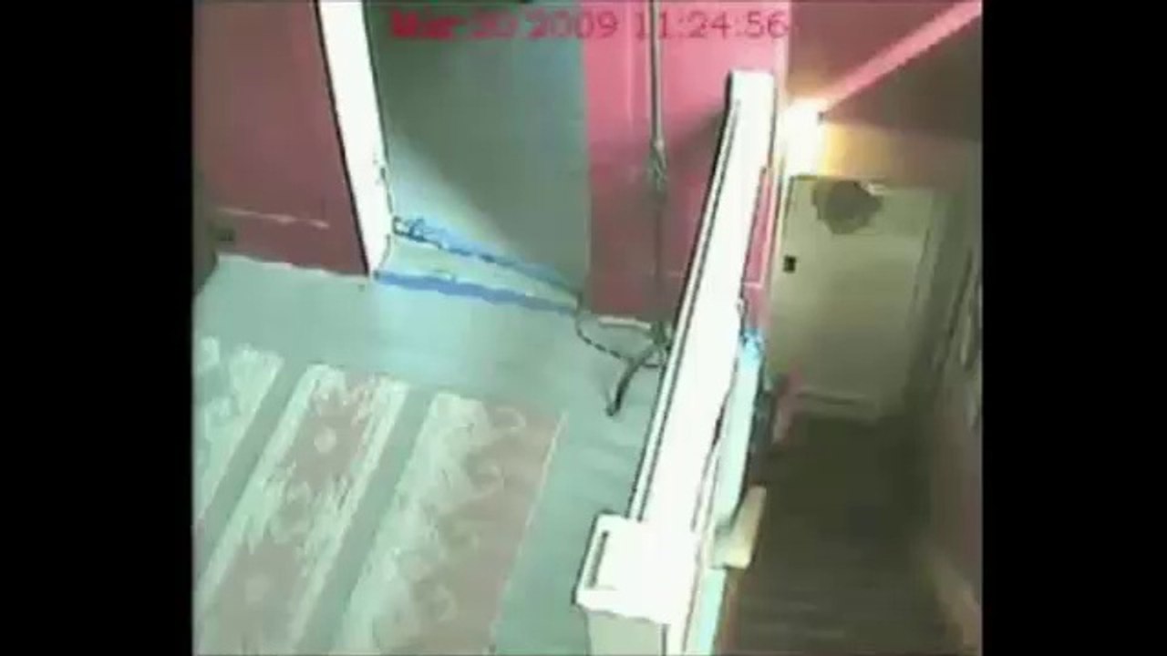 Ghost footage of a young boy