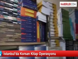 İstanbul'da Korsan Kitap Operasyonu