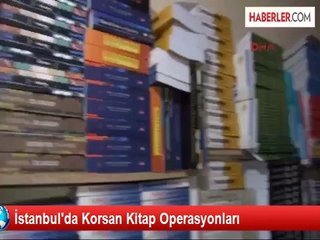 İstanbul'da Korsan Kitap Operasyonları