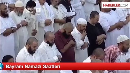 Bayram Namazı Saatleri