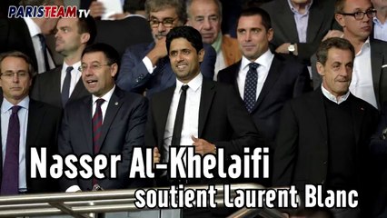 Nasser Al-Khelaïfi soutient Laurent Blanc