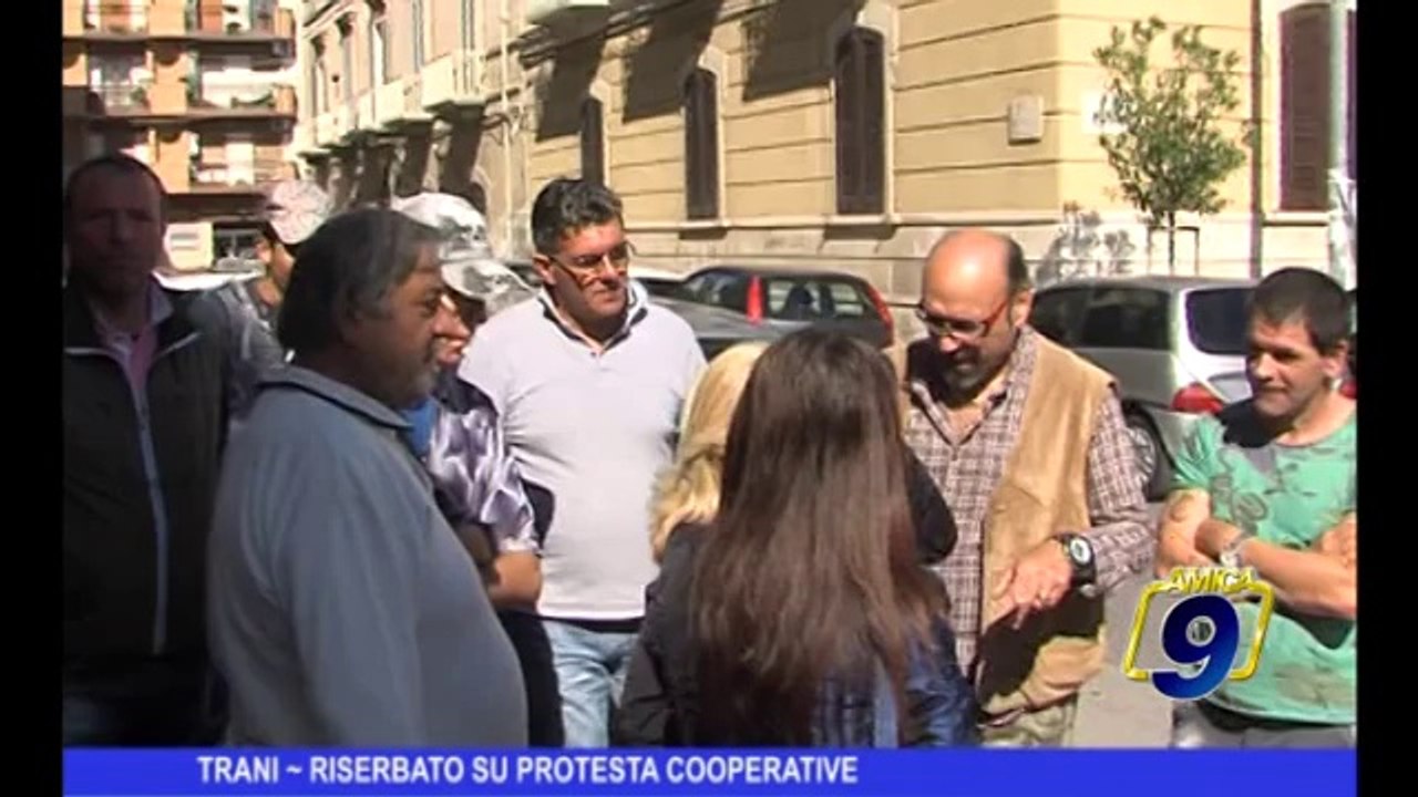 TRANI | Riserbato su protesta cooperative sociali