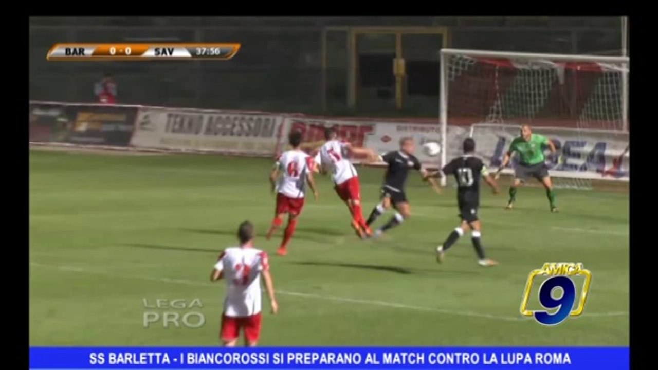 S.S. BARLETTA | I biancorossi si preparano al match contro la Lupa Roma