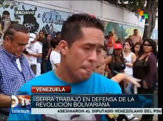 Robert Serra siempre defendió el legado de Chávez