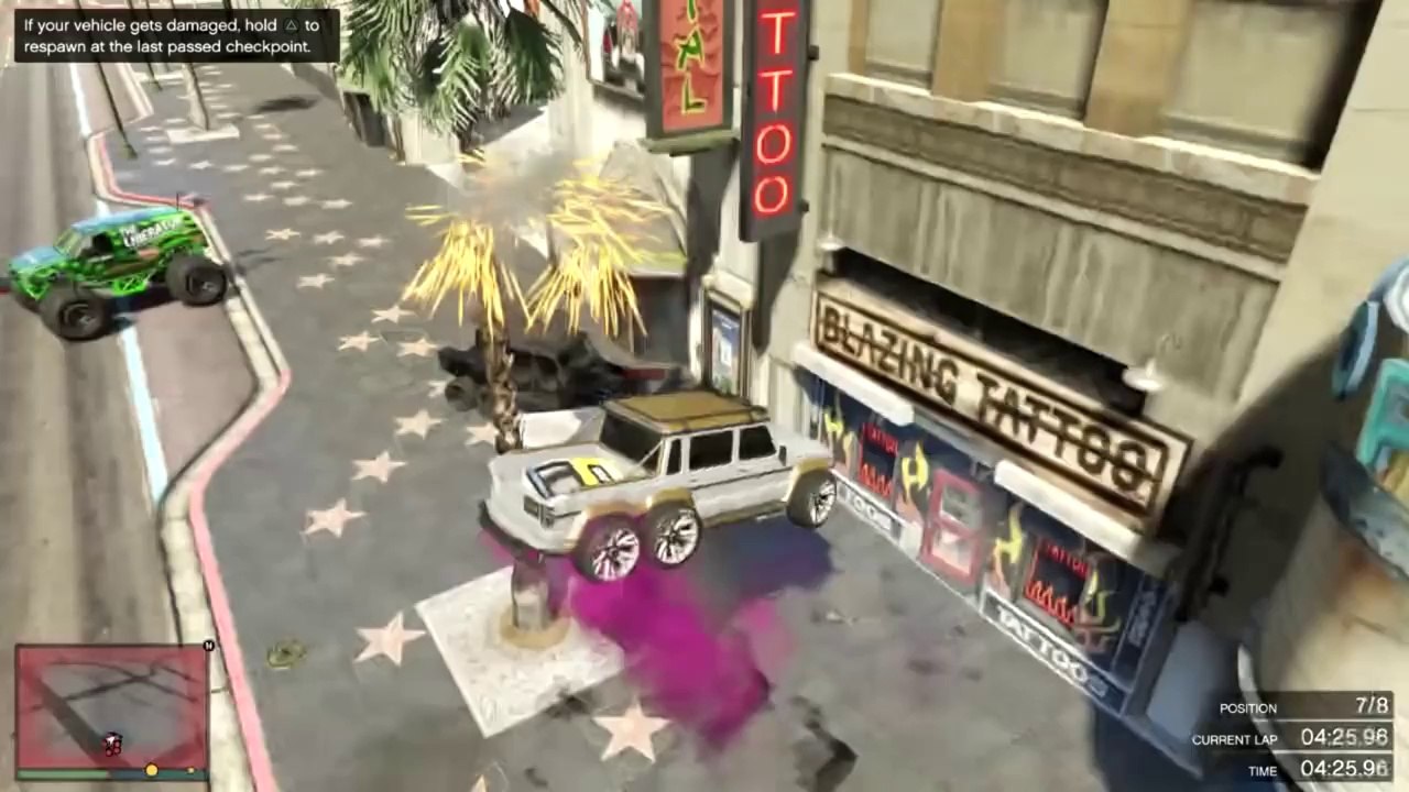 GTA 5 Funny Moments Online - Pink TRACTOR Launch Glitch GTA Online - GTA Pink TRACTOR Funny Moments