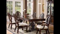 7 PCs Traditional Formal Dining Set in Deep Rich Cherry Finish