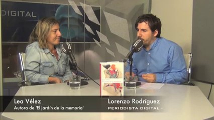 Lea Vélez, autora de 'El jardín de la memoria'. 1-10-2014