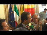 Napoli - Il Sindaco De Magistris su sospensione Prefetto -2- (01.10.14)