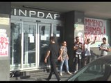 Napoli - Dipendenti Sgm protestano davanti a Inpdap (01.10.14)