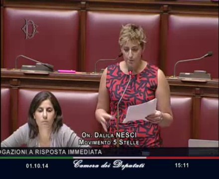 Roma - Camera - 17° Legislatura - 300° seduta (01.10.14)