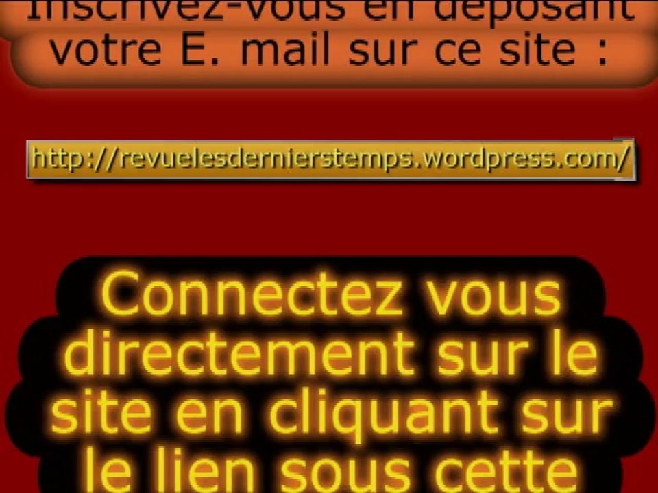 Revue les derniers temps