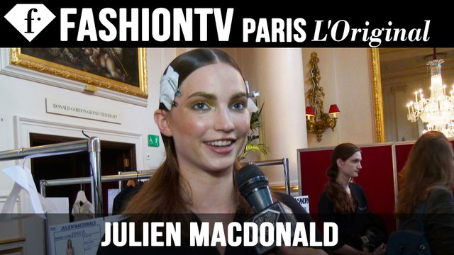 Julien Macdonald Spring/Summer 2015 Backstage | London Fashion Week LFW | FashionTV