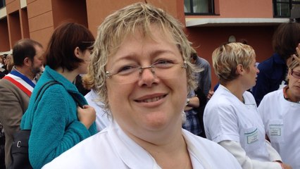 Manif contre l'arret des accouchements