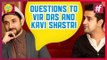 Quirky Questions to Comedians Vir Das and Kavi Shastri from Amit Sahni Ki List