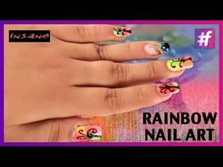 Rainbow Nail Art | DIY Nail Art Tutorial