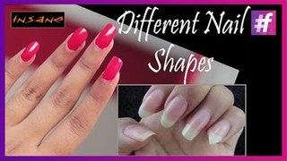 5 Different Nail Shapes | DIY Nail Shapes