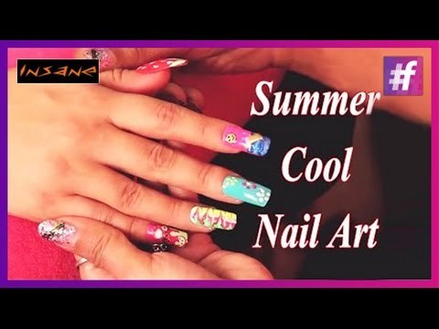 Cute Summer Nail Art | Get Summer Cool Colorful Nails