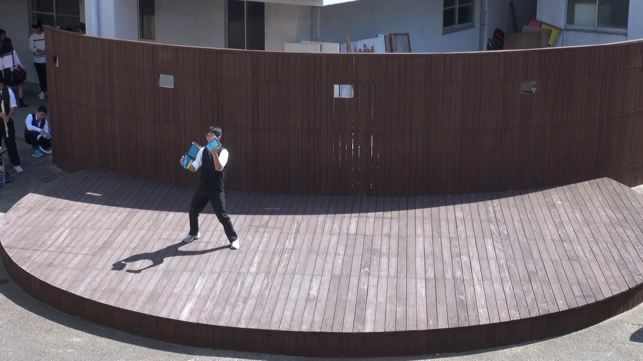 2014-09-28　岡崎城西高校文化祭　ジャグリング部⑩