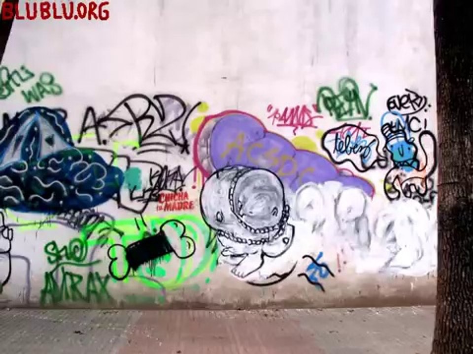 Wall-painted animation amazing