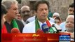 Imran Khan Exclusive Media Talk Before His Departure For Mianwali Jalsa