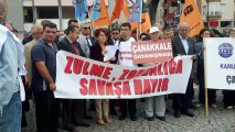 ÇANAKKALE'DE SAVAŞA HAYIR EYLEMİ